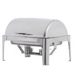 POLISHED ROLL TOP CHAFER