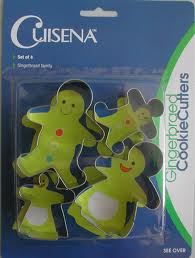 BISCUIT CUTTER SET-GINGER BREAD FAMILY
