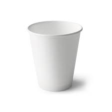DETPAK SMOOTH WALL WHITE 8oz CUP