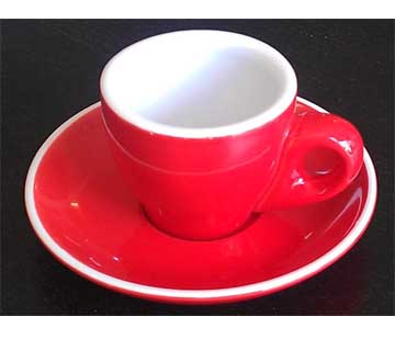LONGFINE ESPRESSO CUP - RED